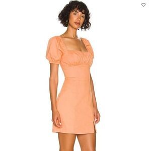 ASTR The Label Wendy Dress in Papaya Coral - Size: Small